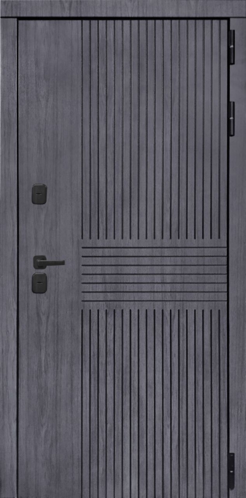 Дверь ДвериПРО Берген A-1 (16мм, белая эмаль) DPRO195901