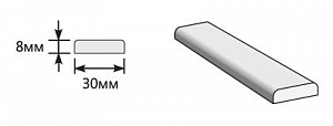Товар Притворная планка 2000x30x8 BRK4454