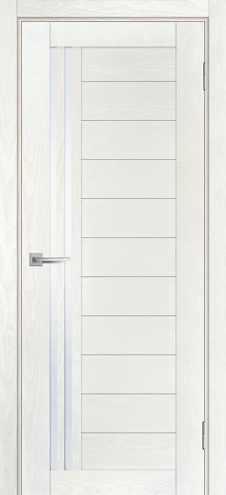 Фото Межкомнатная дверь Лайт-13.1  нанотекс белый ясень
